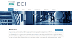 Desktop Screenshot of eciwater.com